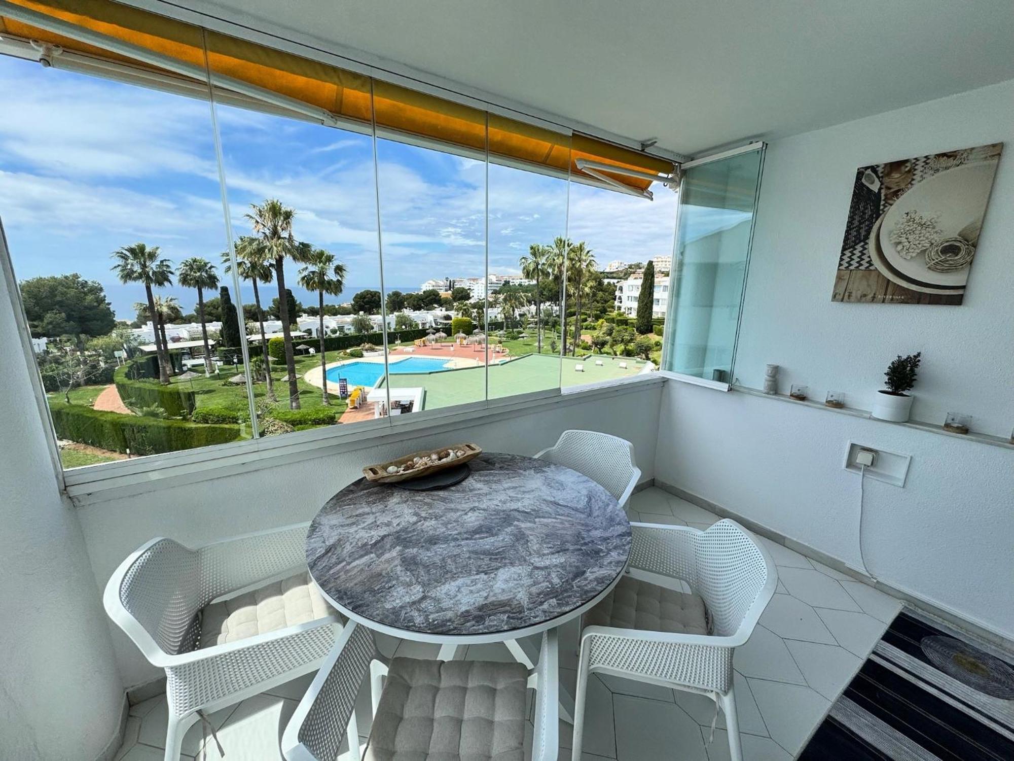 Amazing Sea View Apartment In Miraflores La Cala De Mijas Exteriör bild