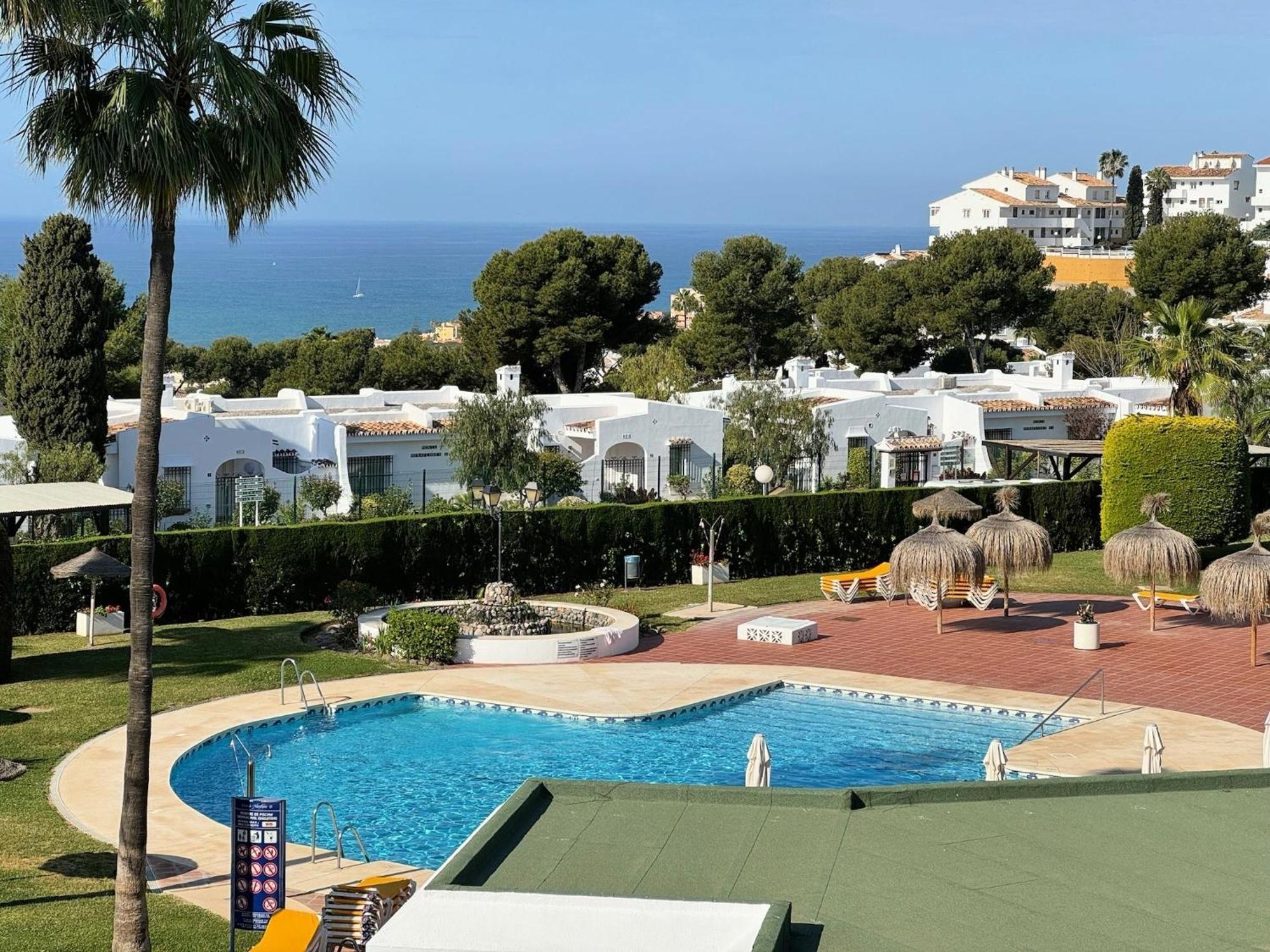 Amazing Sea View Apartment In Miraflores La Cala De Mijas Exteriör bild